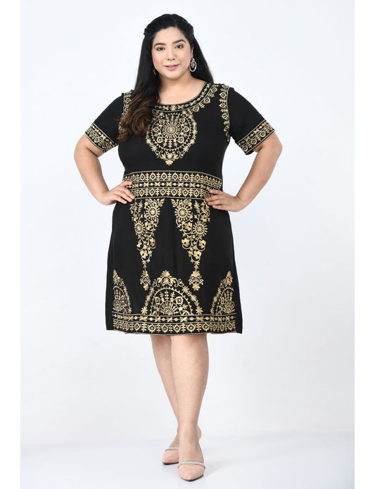 Ethnic Motifs Dress