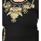 Floral Embroidered A-Line Dress Plus Size