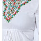 Floral Embroidered Kaftan Dress