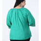 Plus Size Embroidered Top